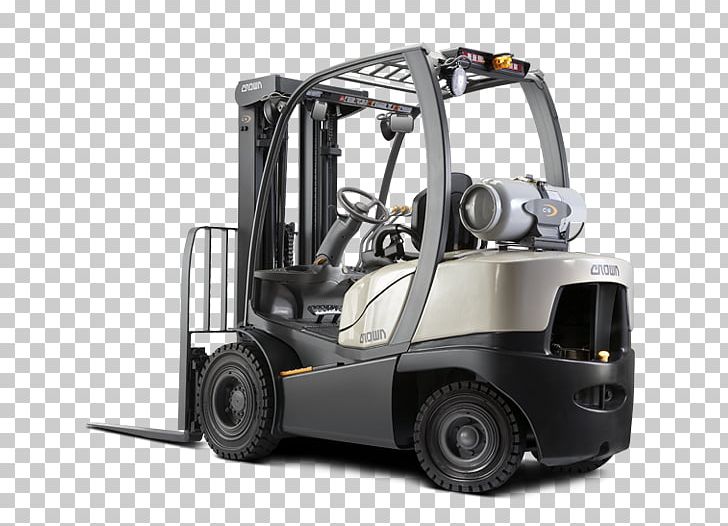 Forklift Crown Equipment Corporation Material Handling Truck Pallet PNG, Clipart, Automotive Tire, Automotive Wheel System, Cars, Counterweight, Crown Equipment Corporation Free PNG Download