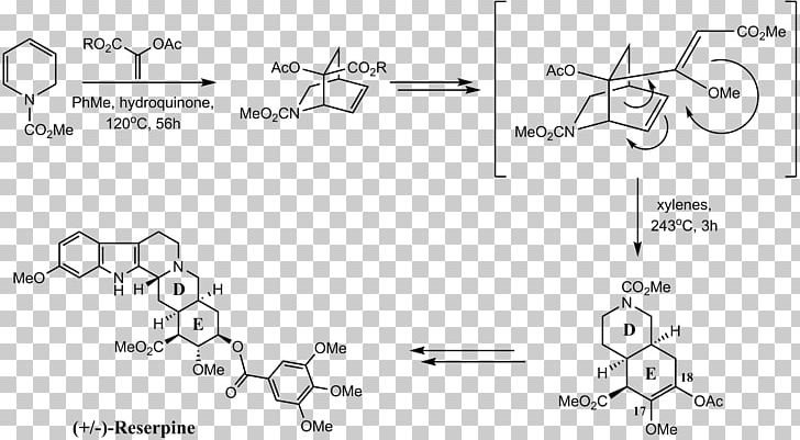Inverse Electron-demand Diels–Alder Reaction Chemical Reaction Organic Chemistry PNG, Clipart, Angle, Auto Part, Black And White, Chemical Reaction, Chemistry Free PNG Download