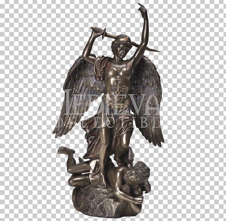 Michael Lucifer Statue Sculpture Archangel PNG, Clipart, Angel, Archangel, Bronze, Bronze Sculpture, Classical Sculpture Free PNG Download