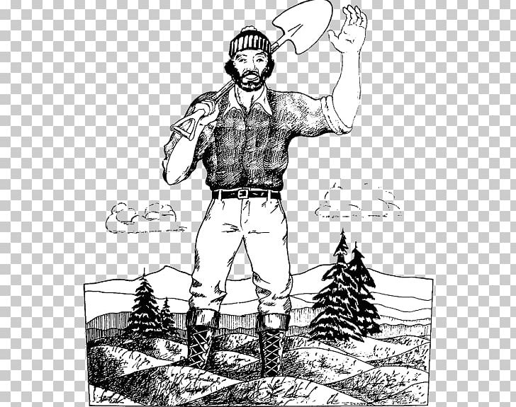 Paul Bunyan And Babe The Blue Ox Coloring Book Drawing Tall Tale PNG, Clipart, Adult, Art, Cartoon, Character, Child Free PNG Download