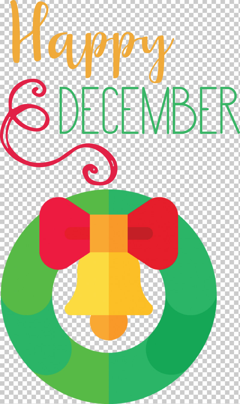 Happy December Winter PNG, Clipart, Green, Happy December, Line, Logo, M Free PNG Download