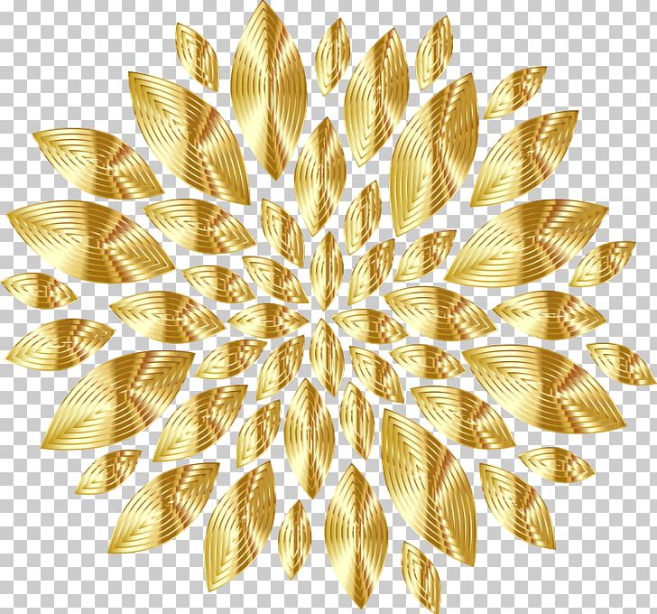 Flower Gold Petal PNG, Clipart, Color, Computer Icons, Flower, Free Content, Gold Free PNG Download