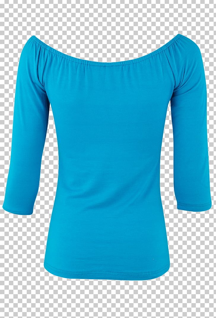 Shoulder Sleeve PNG, Clipart, Active Shirt, Aqua, Azure, Blue, Cobalt Blue Free PNG Download