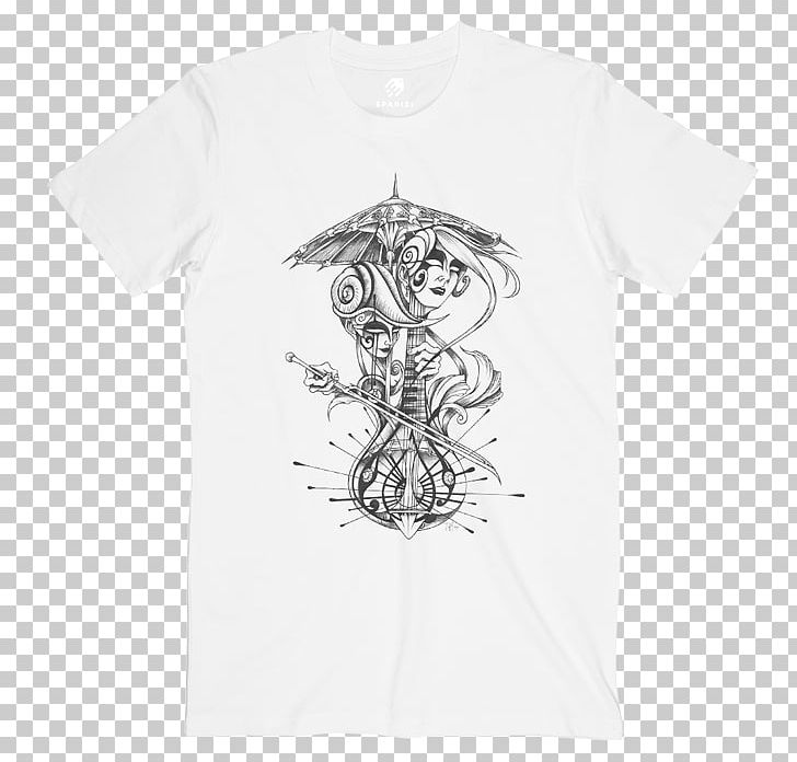 T-shirt Drawing Sleeve /m/02csf PNG, Clipart, Active Shirt, Animal, Black, Black And White, Brand Free PNG Download
