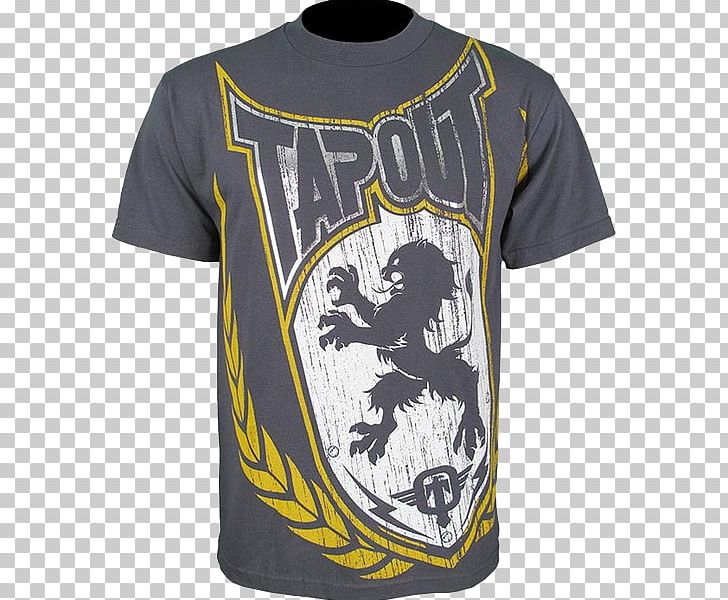 T-shirt Tapout Sleeve Logo PNG, Clipart, Active Shirt, Black, Brand, Clothing, Com Free PNG Download