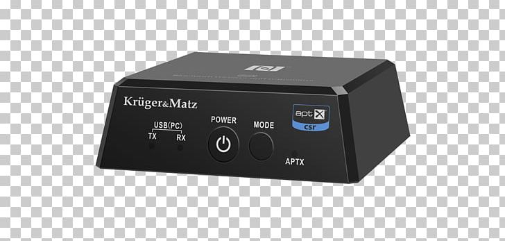 Transmitter Krüger & Matz Bluetooth A2DP Radio Receiver PNG, Clipart, Adapter, Aerials, Audio Equipment, Bluetooth, Bluetooth Low Energy Free PNG Download