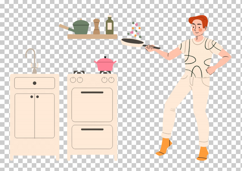 Cooking Kitchen PNG, Clipart, Behavior, Cartoon, Cooking, Geometry, Human Free PNG Download