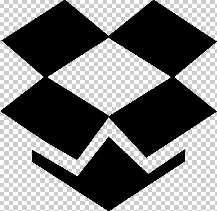 Computer Icons Dropbox PNG, Clipart, Angle, Area, Black, Black And White, Blog Free PNG Download