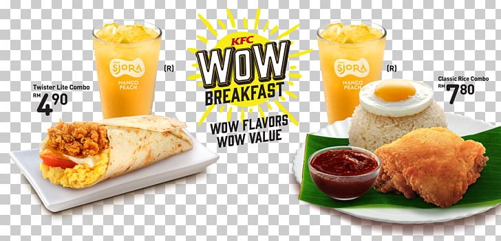 KFC Breakfast Fast Food Restaurant PNG, Clipart, American Food, Appetizer, Brand, Breakfast, Brunch Free PNG Download