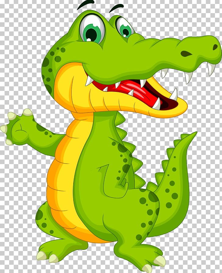 Crocodile Alligator Cartoon Illustration PNG, Clipart, Amphibian, Animals, Background Green, Crocodile Vector, Crocodilia Free PNG Download