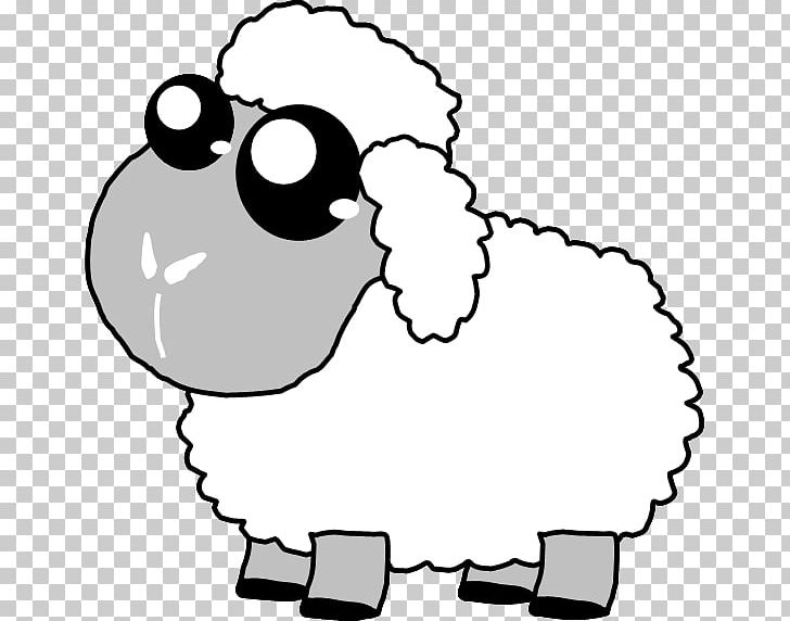 Sheep Drawing Cuteness PNG, Clipart, Art, Black And White, Cartoon, Circle, Coloring Book Free PNG Download