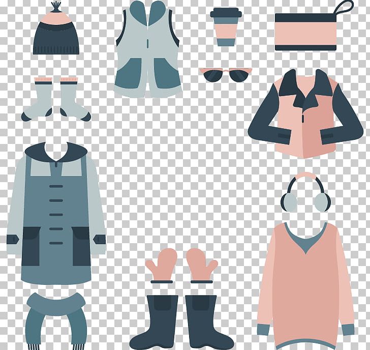 Clothing Winter Designer Illustration PNG, Clipart, Baby Clothes, Blue Jacket, Boot, Cartoon, Cloth Free PNG Download