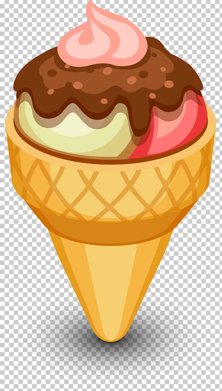 Ice Cream Sundae Computer File PNG, Clipart, Cartoon, Chocolate Ice Cream, Cream, Cream Vector, Download Free PNG Download
