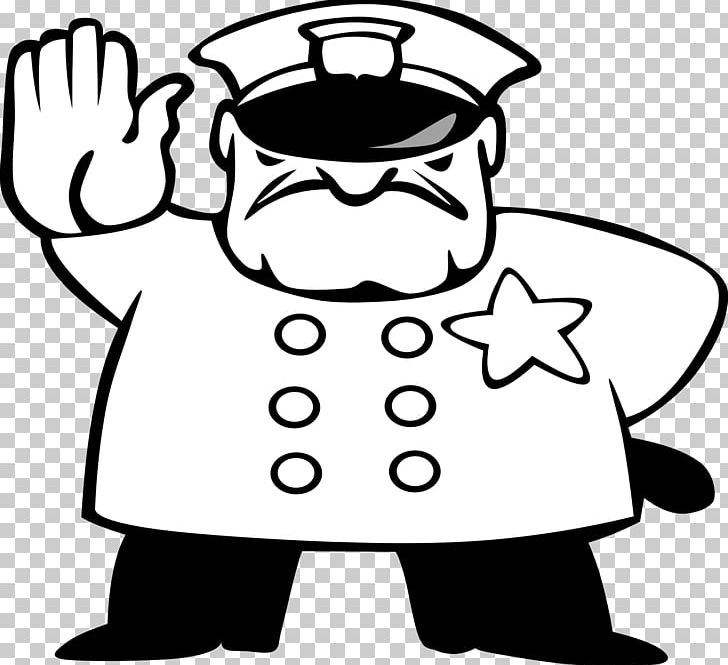 Police Officer Free Content Coloring Book PNG, Clipart, Artwork, Black, Black And White, Crime, Drawing Free PNG Download