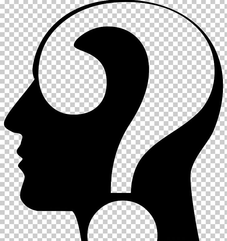 Question Mark Human Head PNG, Clipart, Artwork, Black And White, Circle, Clip Art, Color Free PNG Download