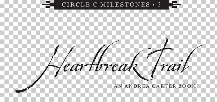 Heartbreak Trail: An Andrea Carter Book Logo Document White PNG, Clipart, Angle, Area, Art, Black, Black And White Free PNG Download