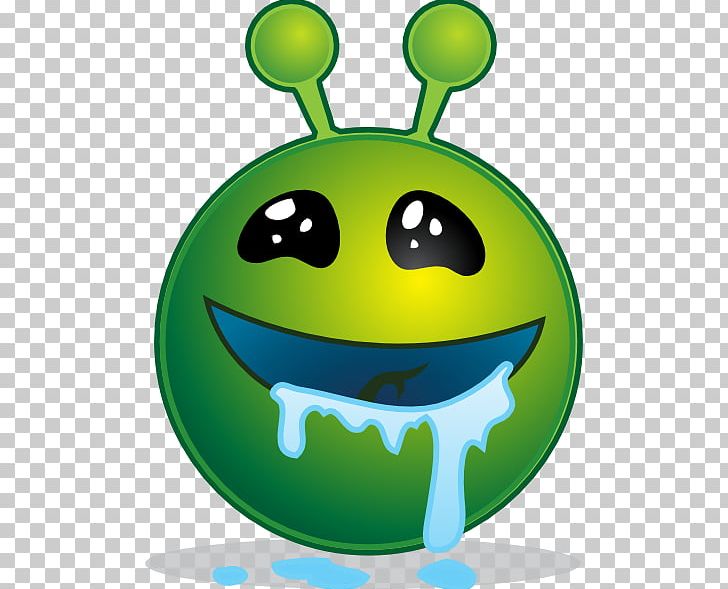 Smiley Extraterrestrial Life Emoticon PNG, Clipart, Alien, Amphibian, Animation, Cute Alien Pictures, Download Free PNG Download