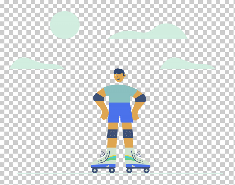 Roller Skating Sports Outdoor PNG, Clipart, Behavior, Cartoon, Equipment, Footwear, Logo Free PNG Download