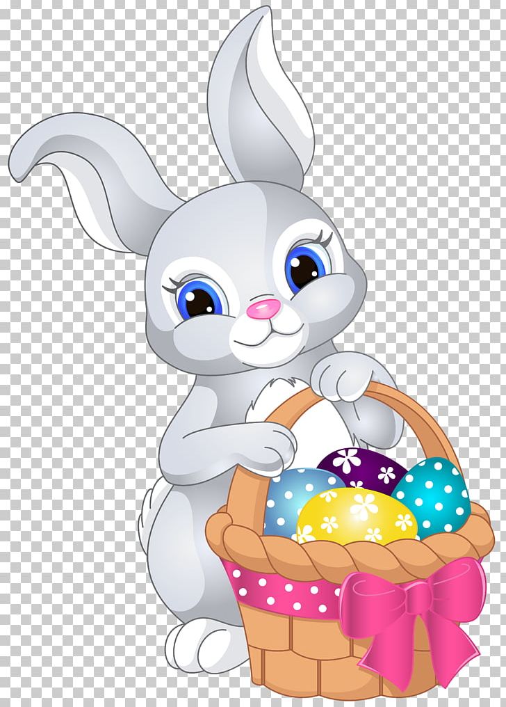 Easter Bunny Rabbit PNG, Clipart, Animals, Basket, Cartoon, Easter, Easter Basket Free PNG Download
