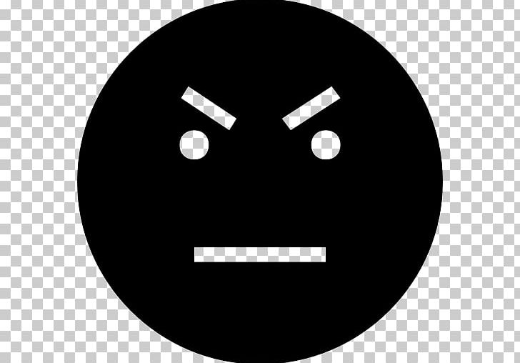 Emoticon Smiley Anger Emoji Computer Icons PNG, Clipart, Anger, Angle, Black And White, Circle, Computer Icons Free PNG Download