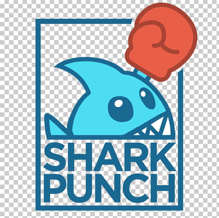 Punch Shark Attack Company Logo PNG, Clipart, Area, Artwork, Blue, Brand, Company Free PNG Download
