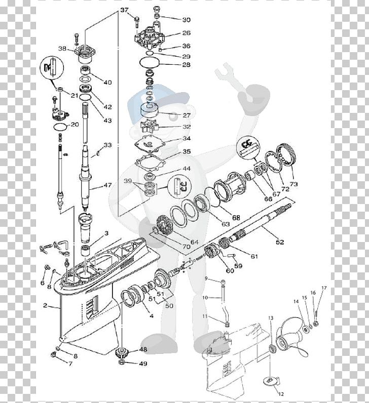Yamaha Motor Company Yamaha RX 115 Outboard Motor Yamaha Corporation Sterndrive PNG, Clipart, Angle, Artwork, Auto Part, Black And White, Boat Free PNG Download