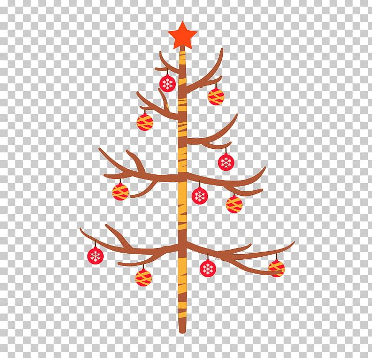 Christmas Tree Christmas Ornament PNG, Clipart, Branch, Cartoon, Christmas, Christmas Decoration, Christmas Frame Free PNG Download