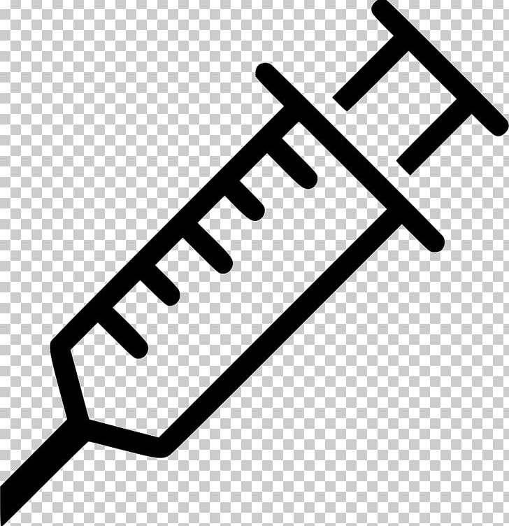 Hypodermic Needle Computer Icons Syringe PNG, Clipart, Angle, Black And White, Brand, Computer Icons, Drug Injection Free PNG Download