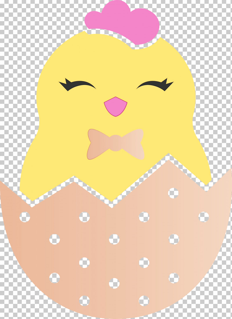 Polka Dot PNG, Clipart, Adorable Chick, Cartoon, Chick In Eggshell, Easter Day, Paint Free PNG Download