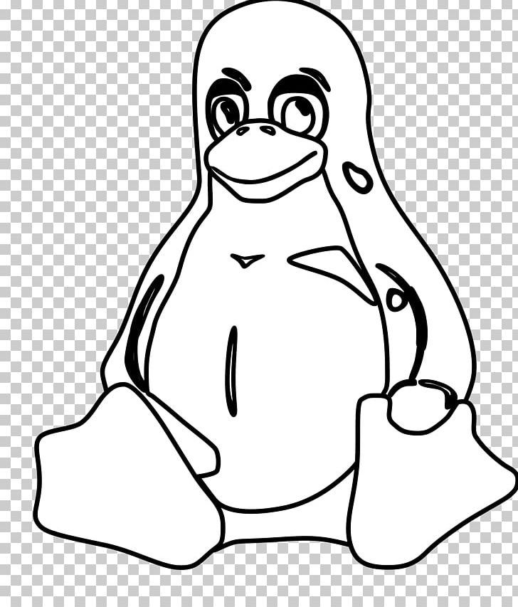 Tux Paint Penguin PNG, Clipart, Animals, Bird, Black And White, Coloriage, Computer Software Free PNG Download
