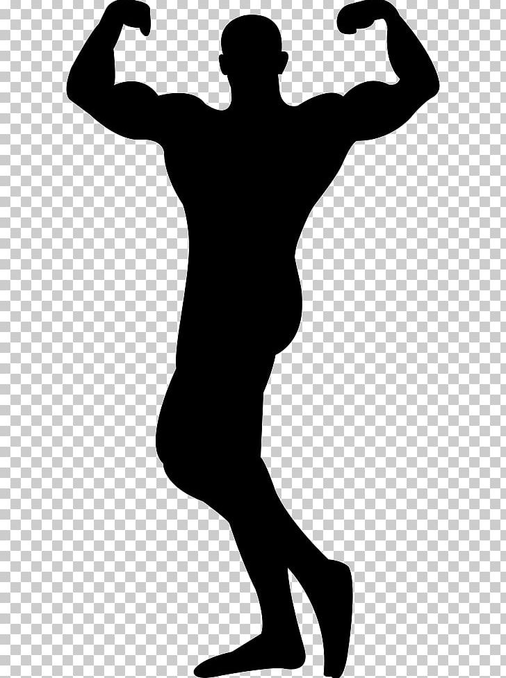 Female Bodybuilding Silhouette PNG, Clipart, Arm, Biceps, Black, Black And White, Bodybuilding Free PNG Download