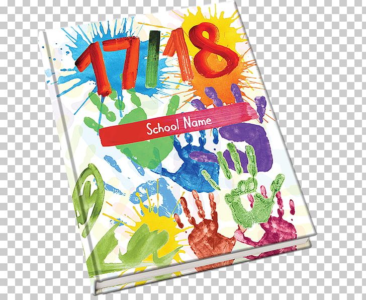 Yearbook School Graphic Design Fingerpaint PNG, Clipart, Book, Book Cover, Education Science, Finger Paint, Fingerpaint Free PNG Download