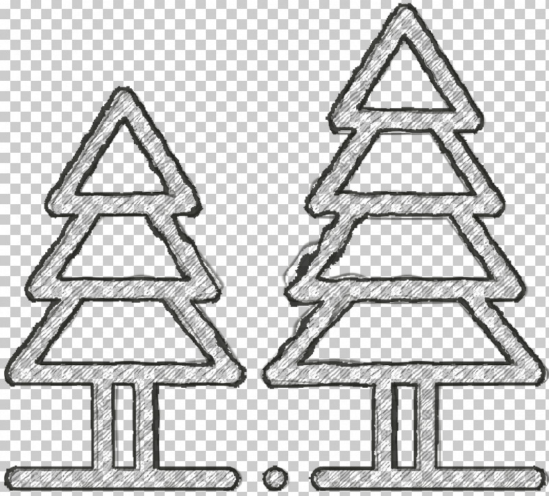 City Life Icon Pines Icon Forest Icon PNG, Clipart, Black, Black And White, Christmas Day, Christmas Tree, City Life Icon Free PNG Download