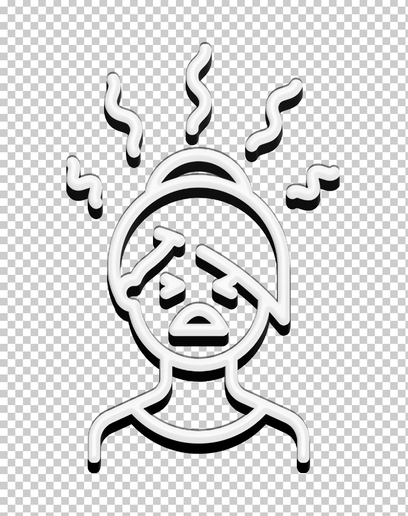 Girl Icon Annoyed Icon Ethics Icon PNG, Clipart, Annoyed Icon, Black And White, Face, Girl Icon, Headgear Free PNG Download