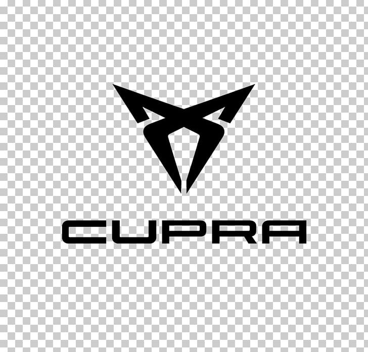 Cupra SEAT Car Volkswagen Logo PNG, Clipart, Angle, Black, Black And White, Brand, Car Free PNG Download
