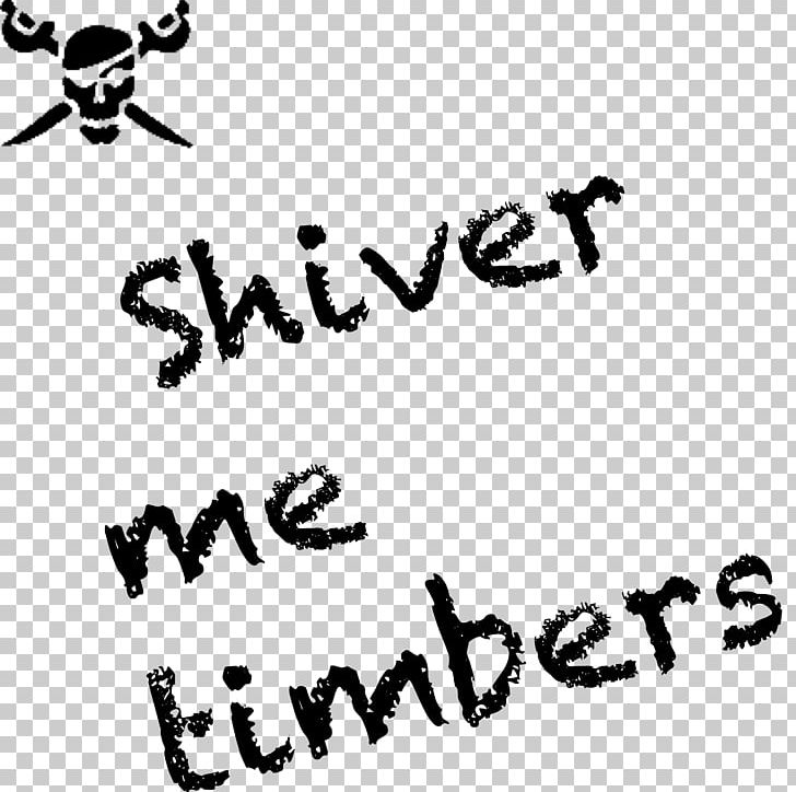 Numbers Shiver My Timbers Piracy Calligraphy PNG, Clipart, Area, Art, Black, Black And White, Brand Free PNG Download