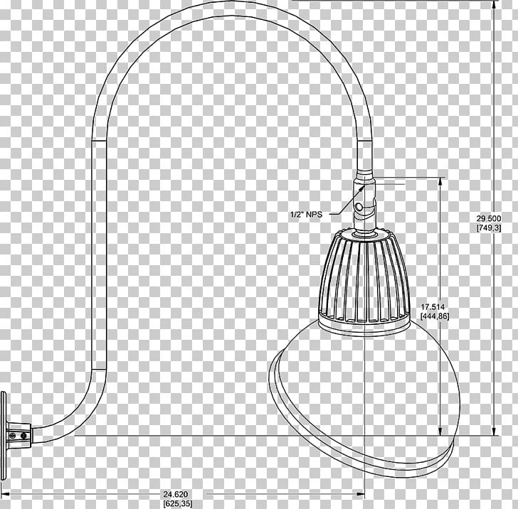 Drawing Lighting Plumbing Fixtures PNG, Clipart, Angle, Area, Black And White, Circle, Diagram Free PNG Download