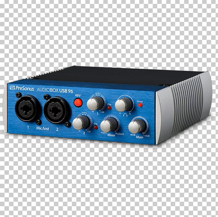 Microphone PreSonus AudioBox USB Sound Recording And Reproduction Studio One PNG, Clipart, Audio Equipment, Audio Signal, Digital Audio Workstation, Electronic Device, Electronics Free PNG Download