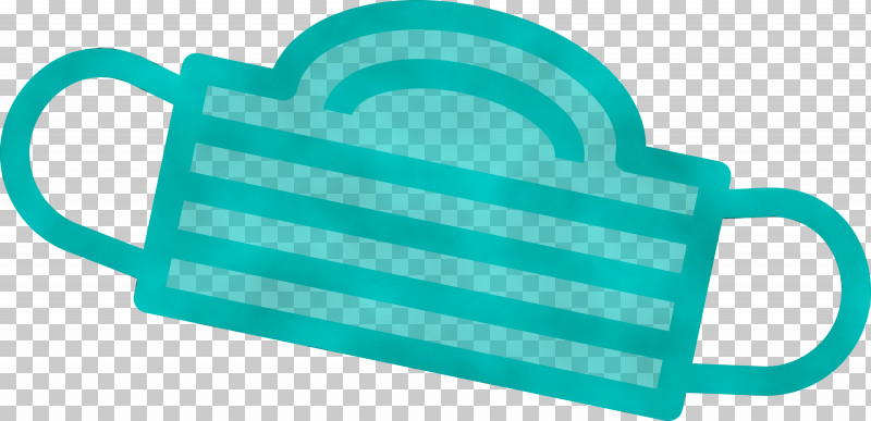 Aqua Turquoise Green Teal Line PNG, Clipart, Aqua, Green, Line, Medical Mask, Paint Free PNG Download