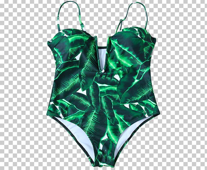 One-piece Swimsuit Slip Bikini Green PNG, Clipart, Bikini, Braces, Clothing, Costume, Dress Free PNG Download