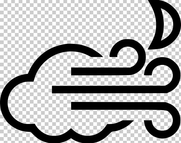 Wind Computer Icons Symbol Storm PNG, Clipart, Area, Black And White, Brand, Cloud, Cloudy Free PNG Download