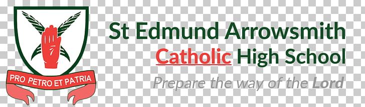 St Edmund Arrowsmith Catholic High School Logo Brand Font PNG, Clipart, Art, Brand, Catholic, Graphic Design, Joint Free PNG Download