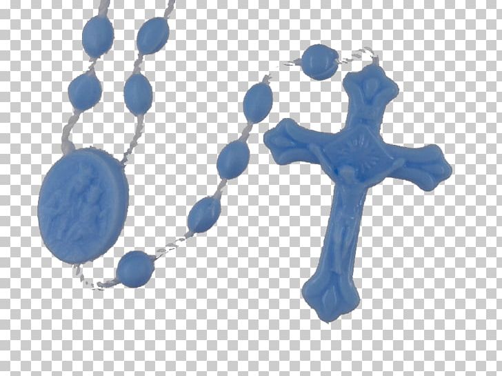 Rosary Crucifix Scapular Catholic Church Plastic PNG, Clipart, Artifact, Bead, Blue, Body Jewelry, Catholic Free PNG Download