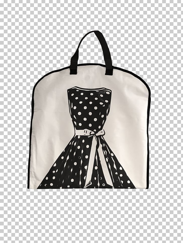Tote Bag Polka Dot Clothing Garment Bag PNG, Clipart, Accessories, Bag, Black, Black And White, Clothing Free PNG Download