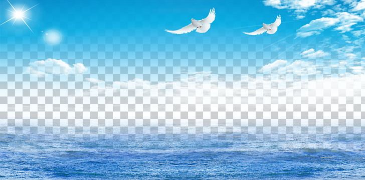 Sea Poster PNG, Clipart, Atmosphere, Blue, Cloud, Computer Wallpaper, Graphic Design Free PNG Download