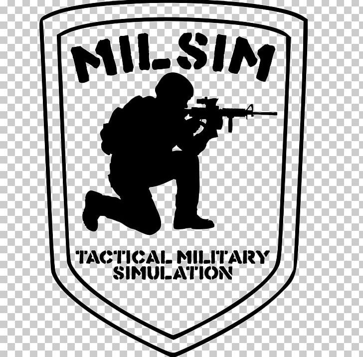 Airsoft Guns Military MilSim Game PNG, Clipart, Airsoft, Airsoft Guns, Area, Black And White, Brand Free PNG Download