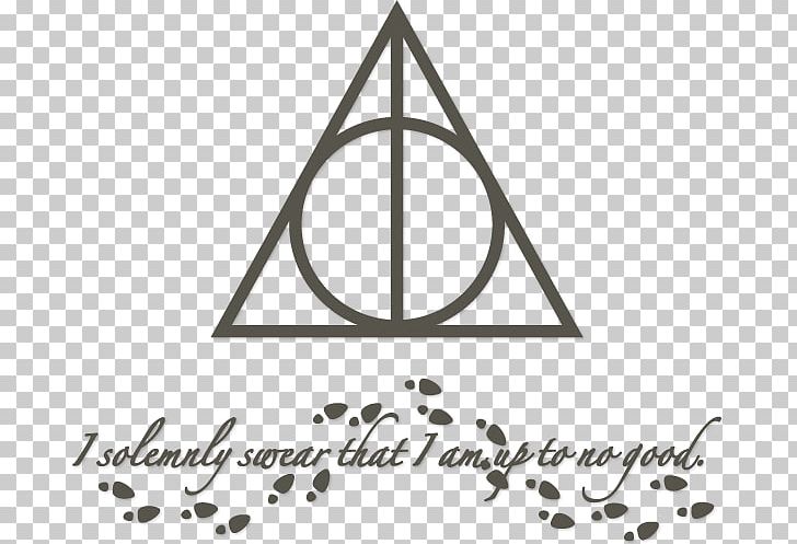 Harry Potter And The Deathly Hallows Hermione Granger Symbol Decal PNG, Clipart, Angle, Area, Black And White, Book, Brand Free PNG Download