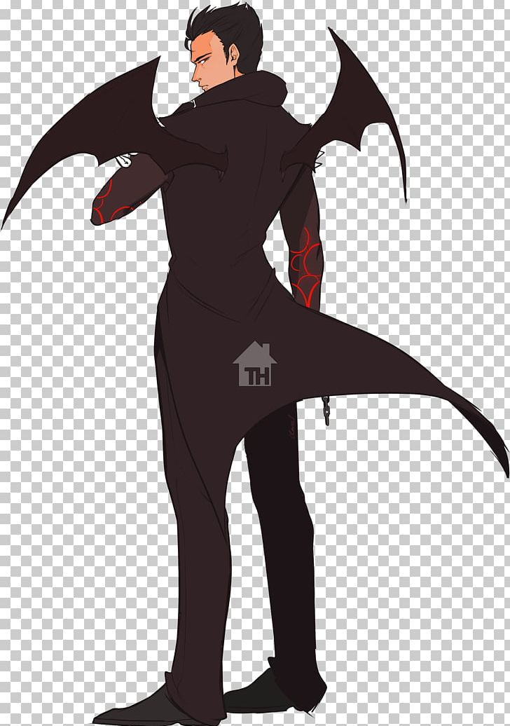 Demon Costume Mammal Silhouette PNG, Clipart, Costume, Demon, Fantasy, Fictional Character, Joint Free PNG Download