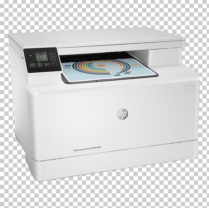 Hewlett-Packard HP Color LaserJet Pro MFP M180n Colour Laser Multifunction Printer A4 Multi-function Printer Scanner PNG, Clipart, Brands, Color Printing, Computer Network, Electronic Device, Hewlettpackard Free PNG Download