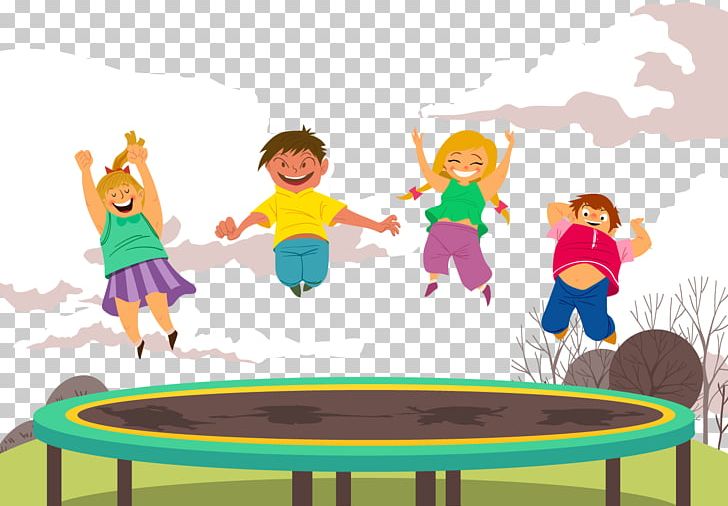 Trampoline Jumping Child Trampolining PNG, Clipart, Boy, Cartoon, Child, Children, Clip Art Free PNG Download